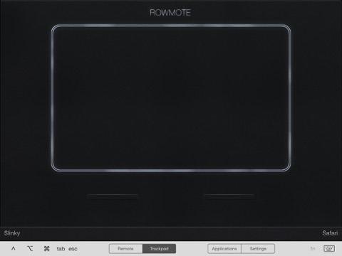 rowmote pro for mac iPad Captures Décran 3