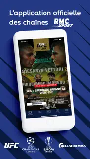 rmc sport – live tv, replay iPhone Captures Décran 1