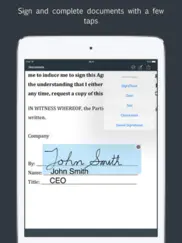 pdf sign : fill forms & send office documents ipad images 3