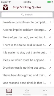 stop drinking quotes iPhone Captures Décran 2