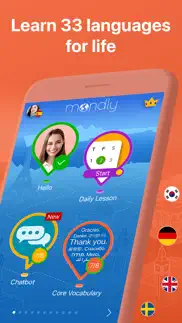 learn 33 languages with mondly iphone images 2