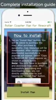 roller coaster map for minecraft pe iphone images 1