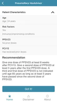 pneumorecs vaxadvisor iphone images 3