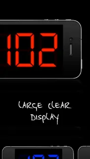 speedglow speedometer - gesture controlled speedo iphone bildschirmfoto 1