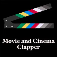 movie and cinema clapper logo, reviews
