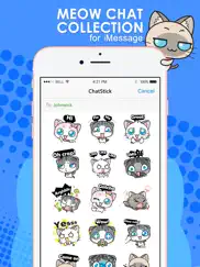 meow chat collection stickers for imessage free ipad images 1
