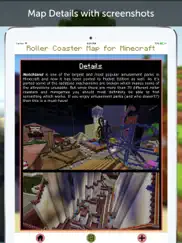 roller coaster map for minecraft pe ipad images 3