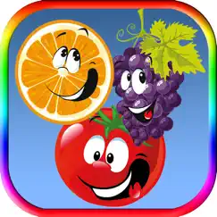 learn name of fruits and vegetables english vocab logo, reviews