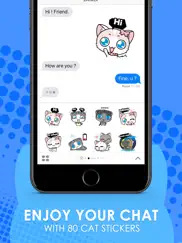 meow chat collection stickers for imessage free ipad images 2