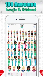 nursemoji - all nurse emojis and stickers! iphone images 3