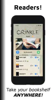 crinkle - read, write stories iphone images 4