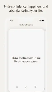 mindful daily affirmations iphone resimleri 4