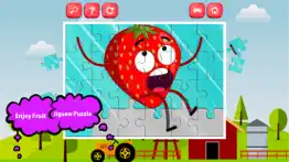 lively fruits learning jigsaw puzzle games for kid iphone images 1