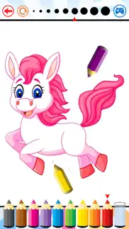 pony coloring book for kids - my drawing free game iphone images 1