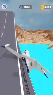 sling plane 3d - sky crash jet iphone bildschirmfoto 2