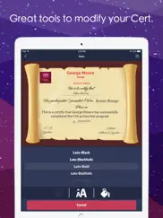 certificate diploma maker pro ipad images 2