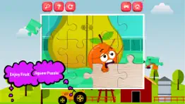 lively fruits learning jigsaw puzzle games for kid iphone images 2