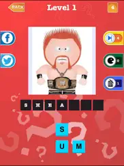 wrestling trivia quiz for famous wrestler ipad images 2