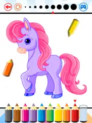 pony coloring book for kids - my drawing free game ipad images 2