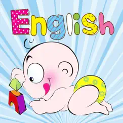 teach my baby first words kids english flash cards logo, reviews