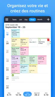 calendars – agenda et rappels iPhone Captures Décran 2