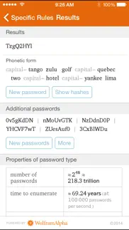 wolfram password generator reference app iphone bildschirmfoto 4