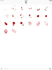 bloody stickers iPad Captures Décran 4