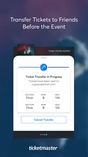 ticketmaster iphone capturas de pantalla 3