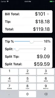 tip calculator % pro iphone images 1
