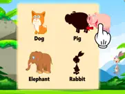 vocabulary animal puzzle matching shadow for kids ipad images 2