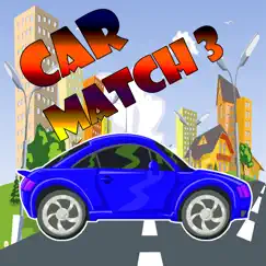 car match 3 puzzle - car drag drop line game logo, reviews