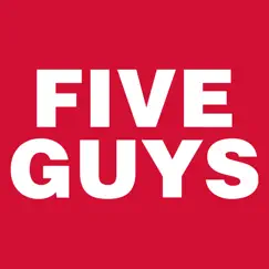 five guys burgers & fries logo, reviews