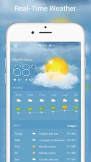 live weather - weather radar & forecast app iphone images 1