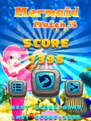 mermaid match 3 puzzle-mermaid drag drop line game ipad images 3