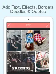 photo collage maker - pic grid editor & jointer + ipad images 4