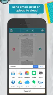 easy scanner app: pro pdf document & photo scan iphone images 4