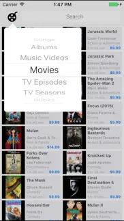 e.y.e.s.: ease your entertainment search iPhone Captures Décran 1