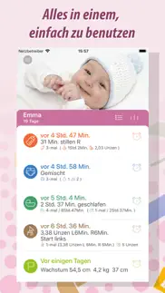 baby tracker - wachstumsschub iphone bildschirmfoto 1