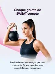 sweat: app de fitness femmes iPad Captures Décran 1