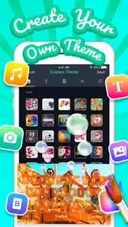 clavier kika: thèmes, emojis iPhone Captures Décran 2