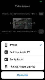 airplay rápido - para ver tus videos desde iphone iphone capturas de pantalla 3