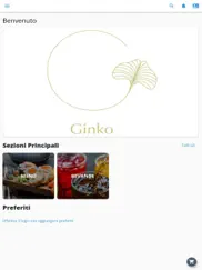 ginko sushi iPad Captures Décran 1