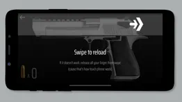 gun simulator - shake to shoot iphone capturas de pantalla 2