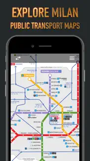 milan metro and transport iphone images 1