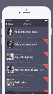 acoustic blues guitar lessons iPhone Captures Décran 4