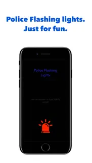 police flash lights iPhone Captures Décran 1