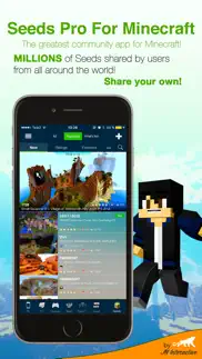 seeds lite for minecraft - server, skin, community iphone images 1