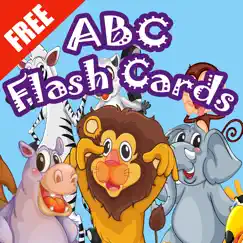 abc alphabets learning flash cards for kids logo, reviews