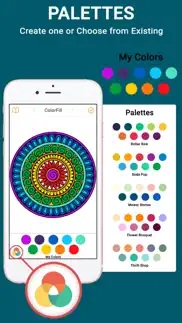 colorsip calm relax focus coloring book for adults iphone images 3