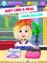 my town: girls hair salon game ipad resimleri 4